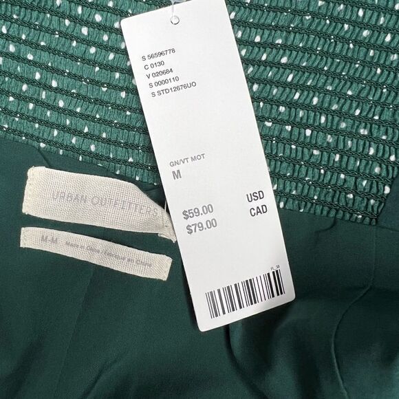 Urban Outfitters Mar Polka Dot Cinched Mini Dress - Picture 8 of 10